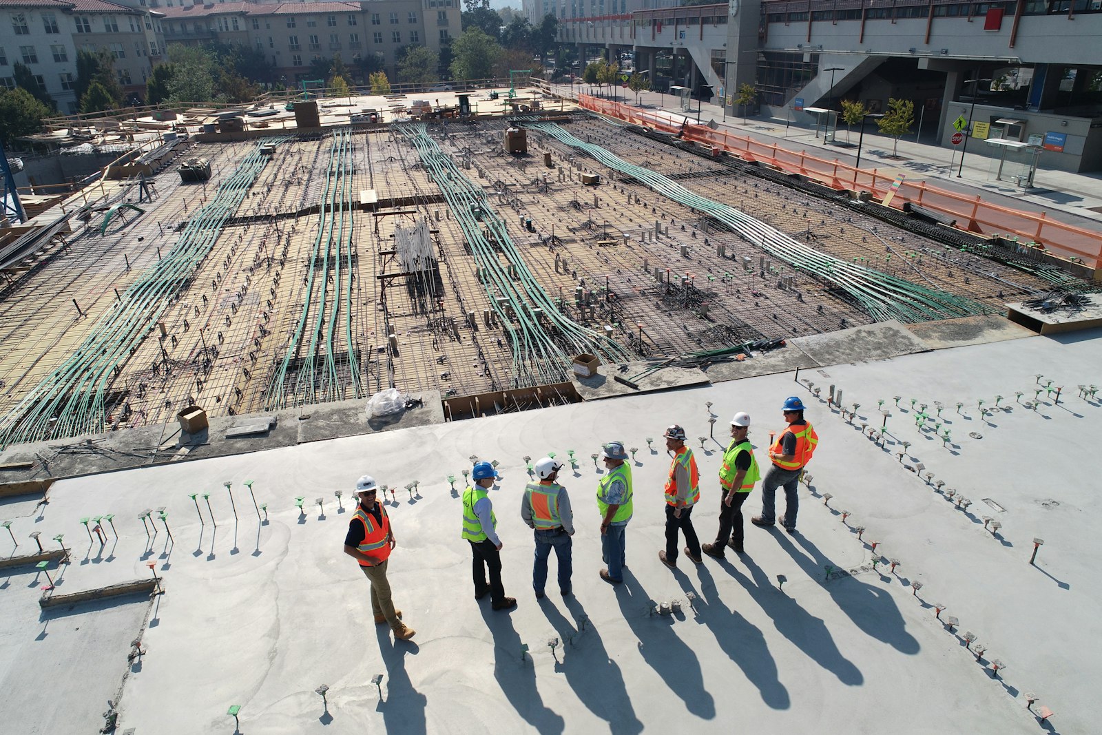 Building under construction in Ecuador